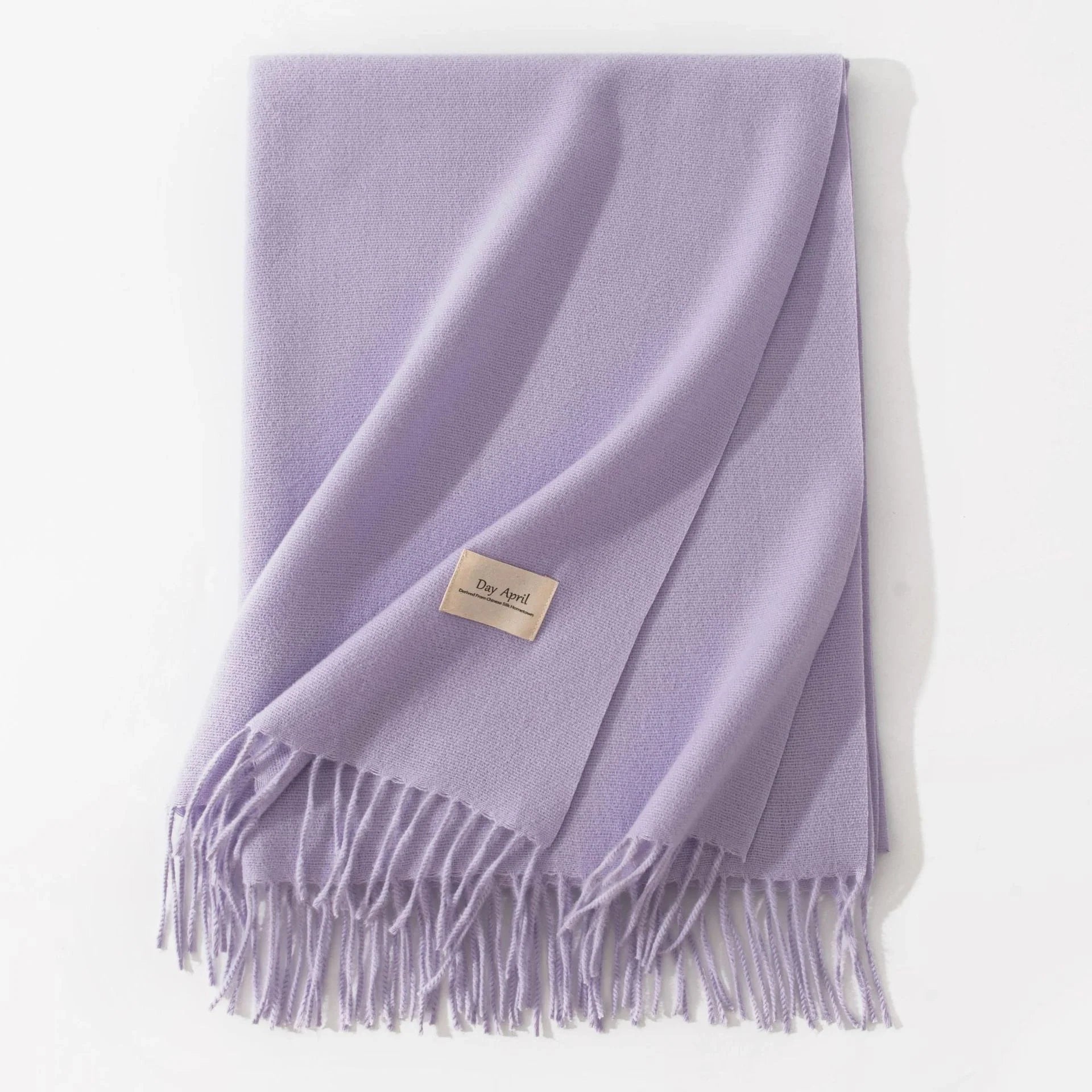 Elegant artificial cashmere scarf for women in various colors, perfect for winter warmth and style.
