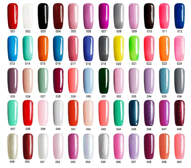 3-in-1 Gel Nail Varnish Pen with Glitter for easy one-step nail art