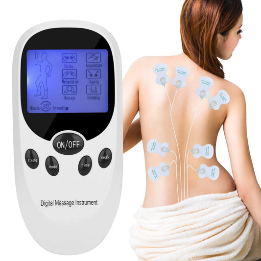 Dual Channel TENS Massager with six stimulation modes for pain relief