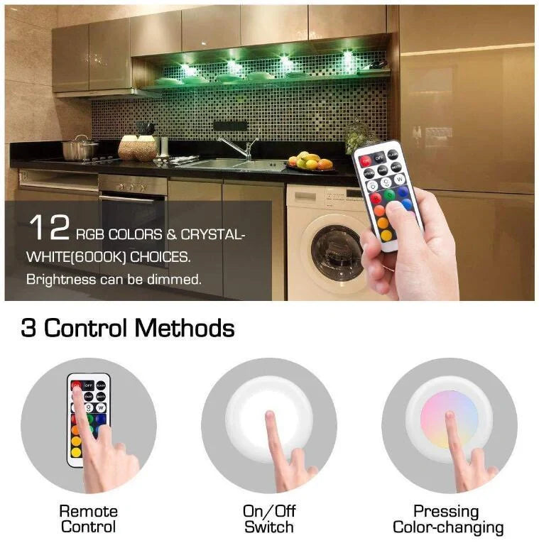 RGB Atmosphere Holiday Lights Bar with remote control for customizable lighting