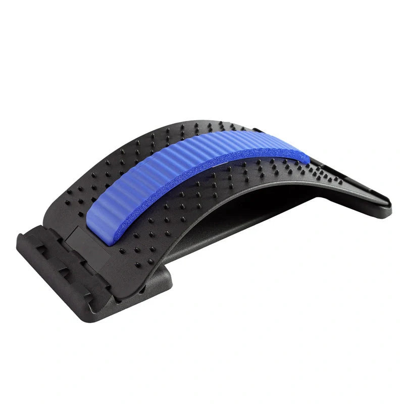 Adjustable Lumbar Orthosis for back pain relief with magnetic points and plastic pins