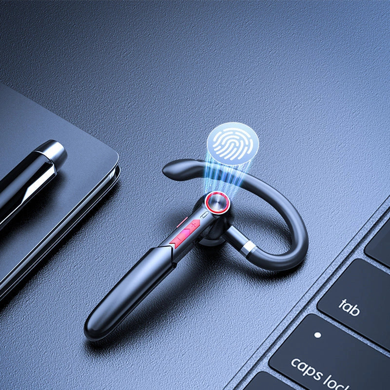 Apple-Compatible Bluetooth Headphones in white, pink, and red with metal shell