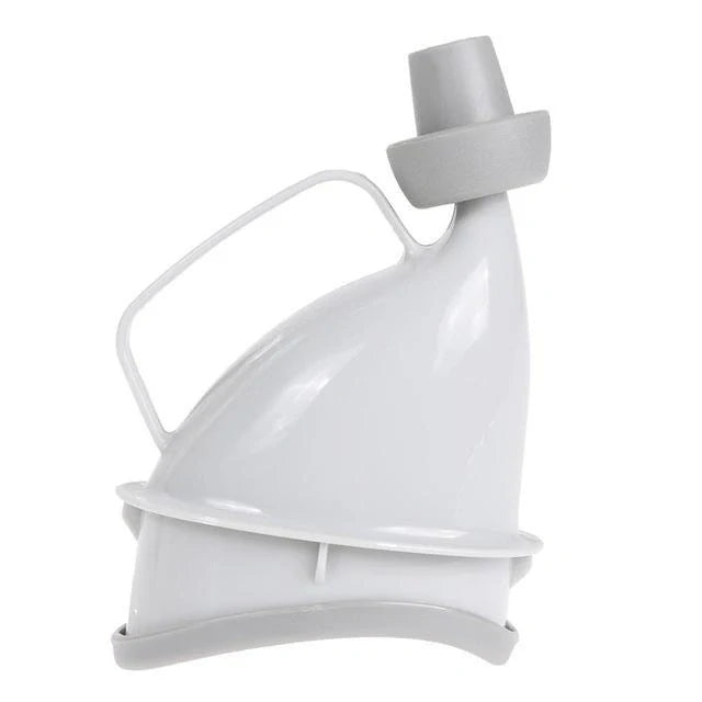 Compact emergency urinal for travel and outdoor use, lightweight and hygienic