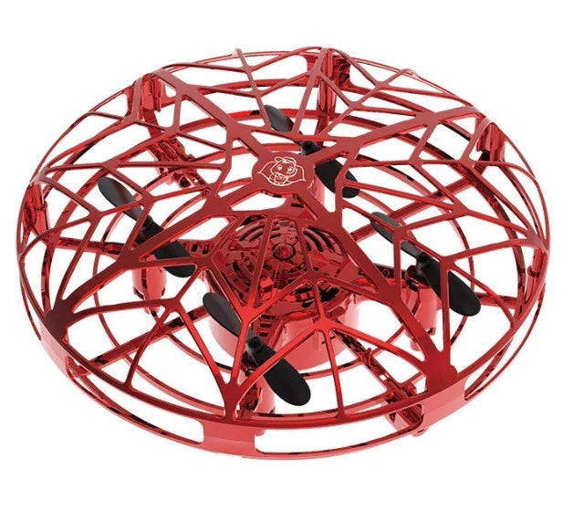 Intuitive air drone with UFO-inspired design, gesture control, and automatic obstacle avoidance for seamless aerial experiences.
