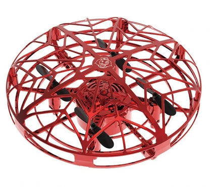 Intuitive air drone with UFO-inspired design, gesture control, and automatic obstacle avoidance for seamless aerial experiences.