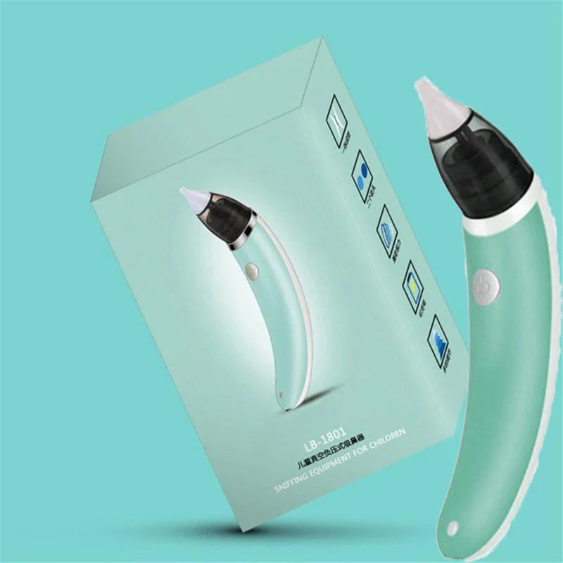 Electric Nasal Aspirator with Adjustable Suction Levels for Gentle Mucus Removal in Babies