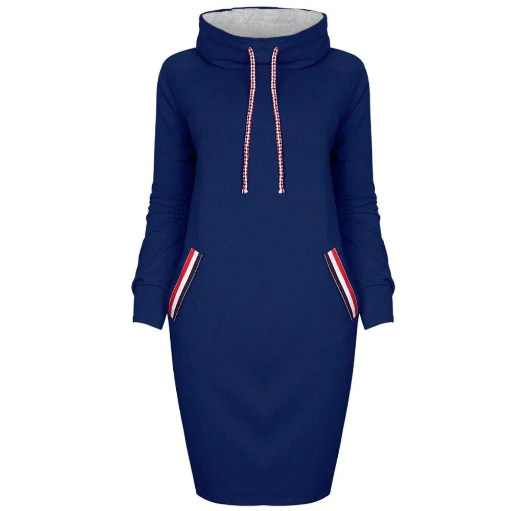 Elegant long sleeve party dress for women, available in a variety of colors and sizes including plus sizes
