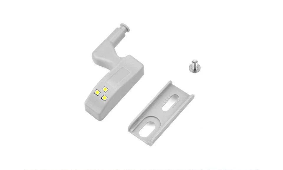 Intelligent LED cabinet lights with automatic sensor and on/off function, providing hands-free illumination for cabinets, closets, and other storage spaces.