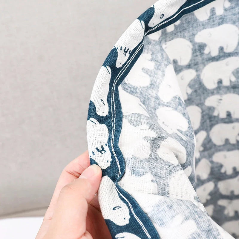European-style cotton and linen dirty clothes basket in various designs