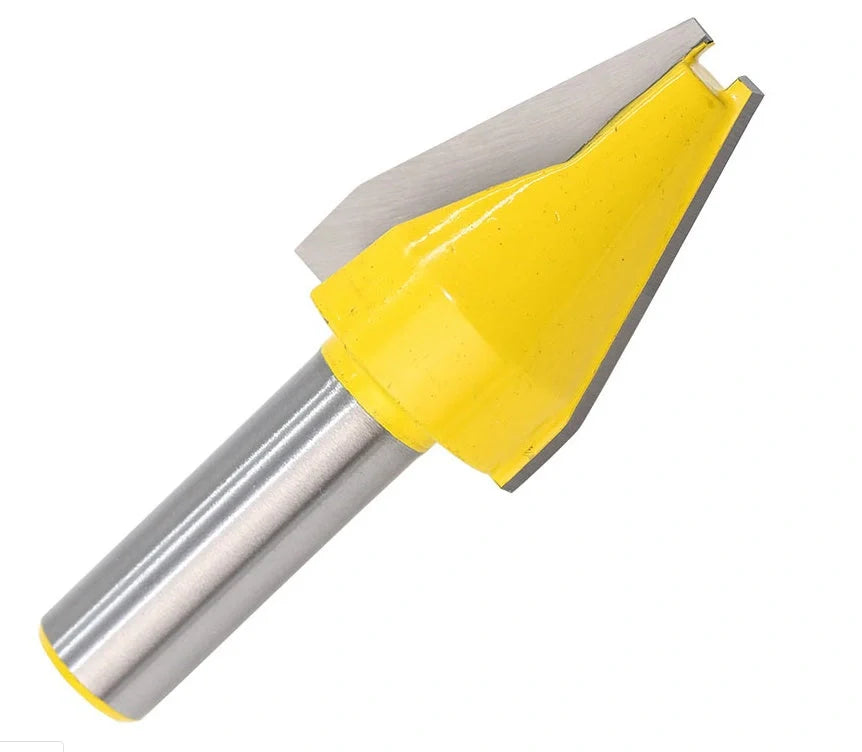 Precision carbide milling cutter with 15-degree blade for engraving and milling applications
