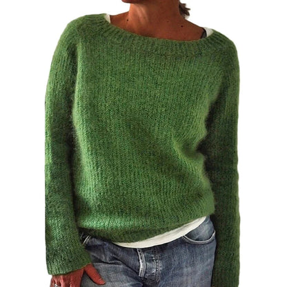 Casual fine wool knit sweater in various colours and sizes