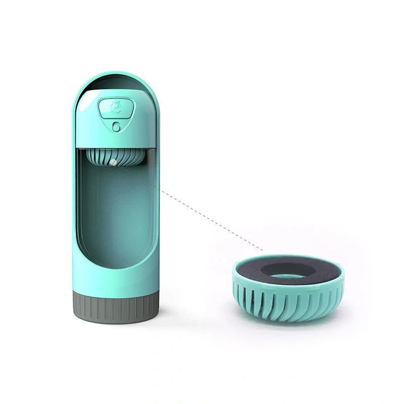 BPA-free dog hanging water cup with 300ml capacity and special valve