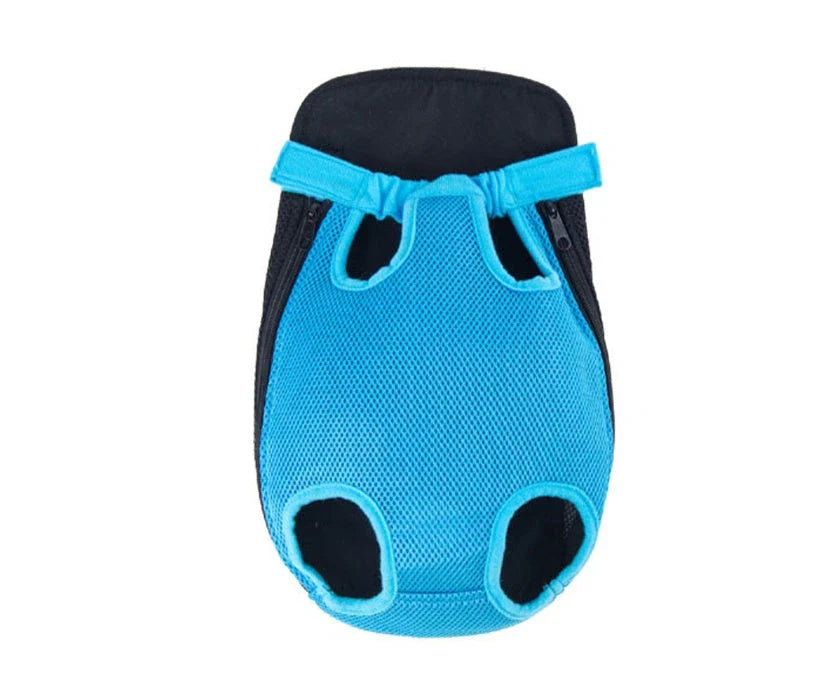 Versatile pet carrier backpack with breathable mesh design, adjustable straps, and ample interior space for comfortable on-the-go adventures with your furry companion.