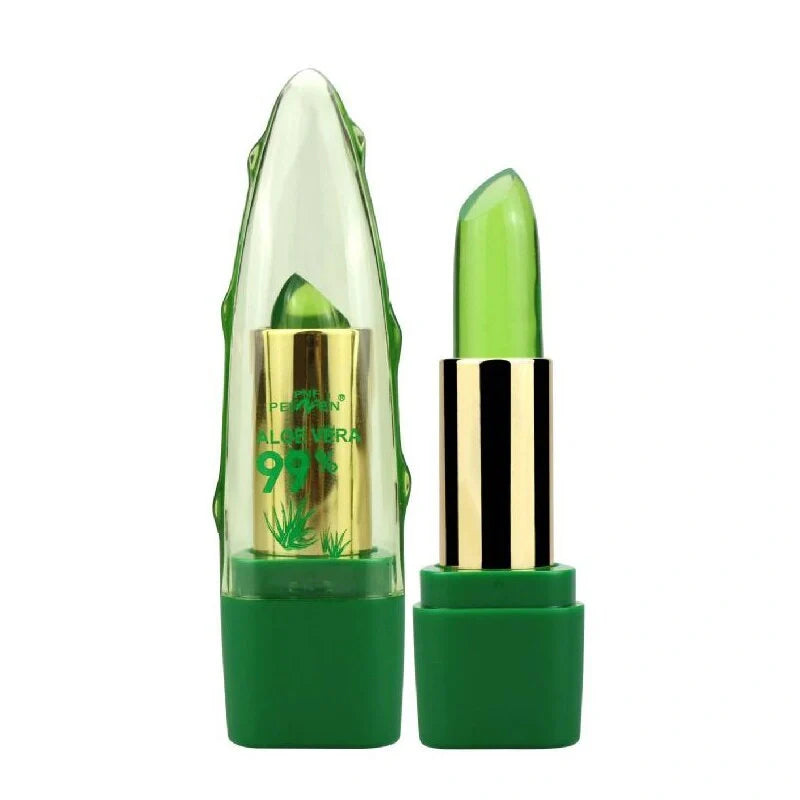 Aloe Vera Gel Color Changing Lipstick Gloss in personalised shade with moisturising benefits