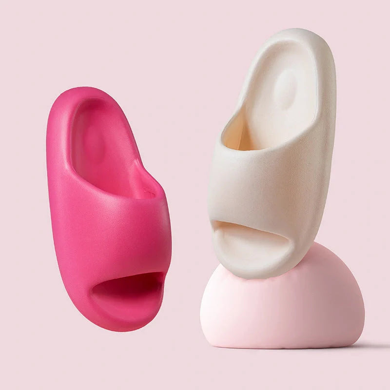Bread Shoes Soft Slippers in candy colours with 3.5cm thick sole