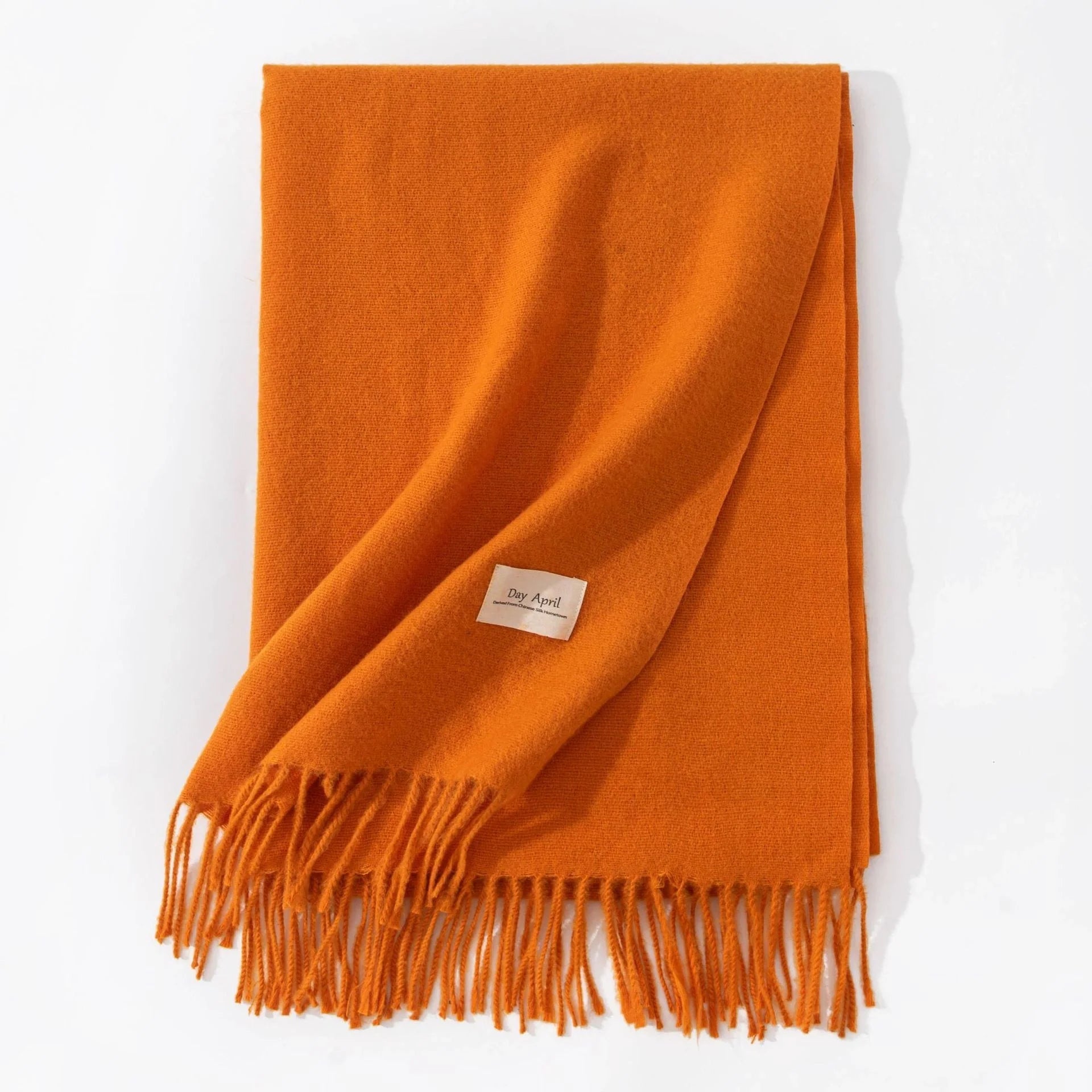 Elegant artificial cashmere scarf for women in various colors, perfect for winter warmth and style.