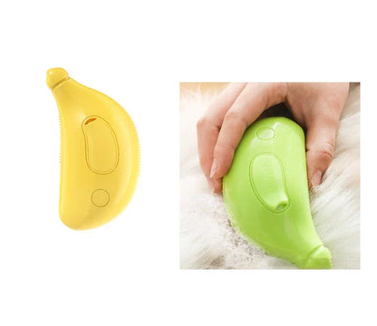 3-in-1 Pet Grooming Brush with Steamy Massage, Effective Hair Removal, and Relaxing Grooming Experience for Cats and Dogs