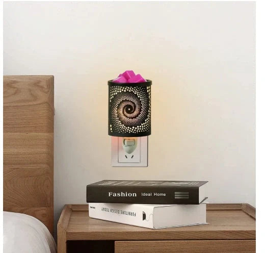 Metal Wall-Plug Wax Melt Warmer in various elegant patterns