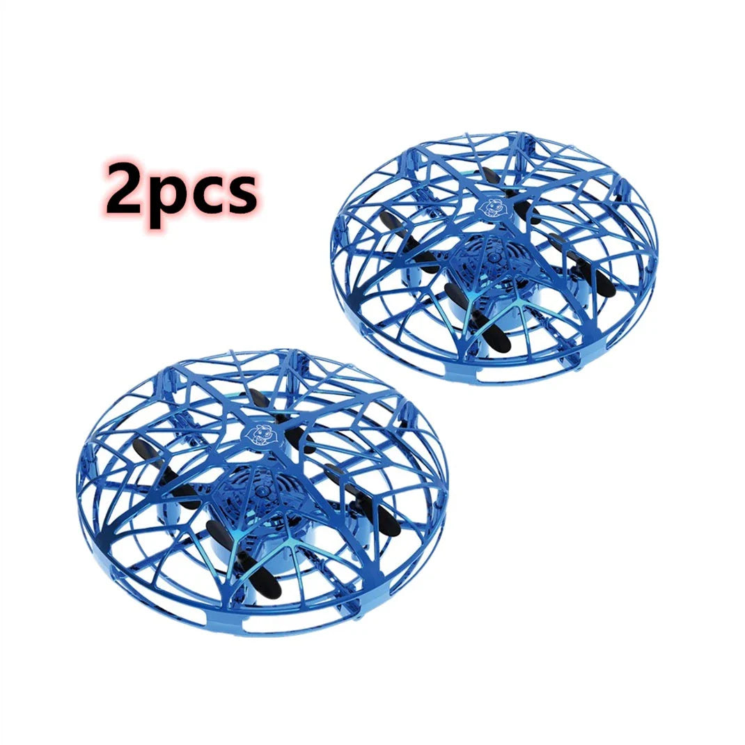 Intuitive air drone with UFO-inspired design, gesture control, and automatic obstacle avoidance for seamless aerial experiences.