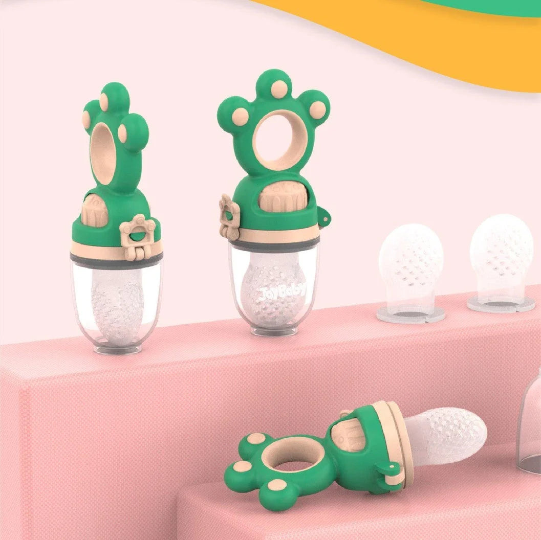 Premium Baby Pacifier Feeder with Soft Silicone Mesh - Hassle-Free Feeding for Healthy Molar Development