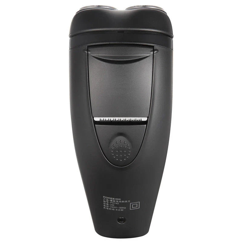 Premium 3-Blade Electric Shaver for Men - Sleek Black Design, Cordless Convenience, and Precision Blades for a Smooth Shave