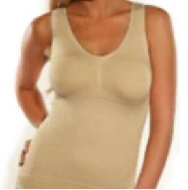 Sculpting Vest and Crop Top Set in Nude, Black, and White shades for a sleek, flattering British style
