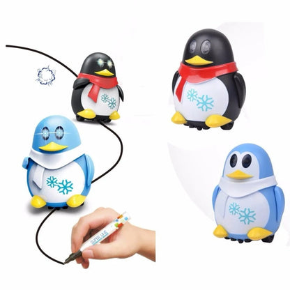 Drawn Line Magic Pet Toy Robot Pen with optical sensor following black lines