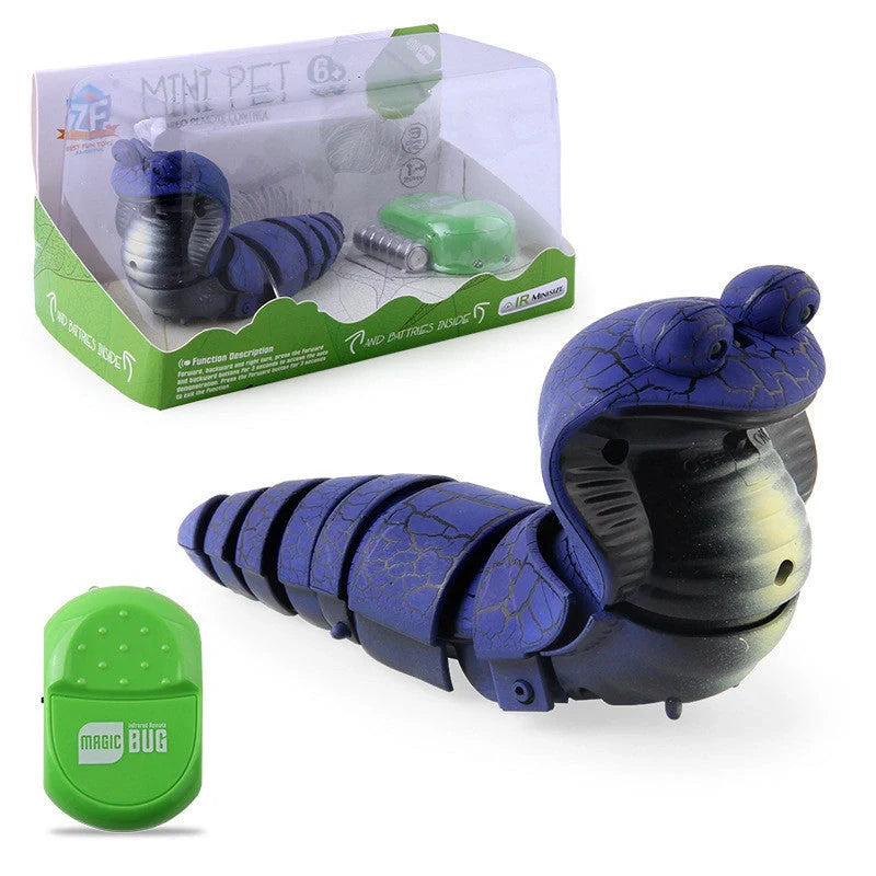 Smart Sensing Interactive Cat Toy with lifelike snake design and USB rechargeable feature