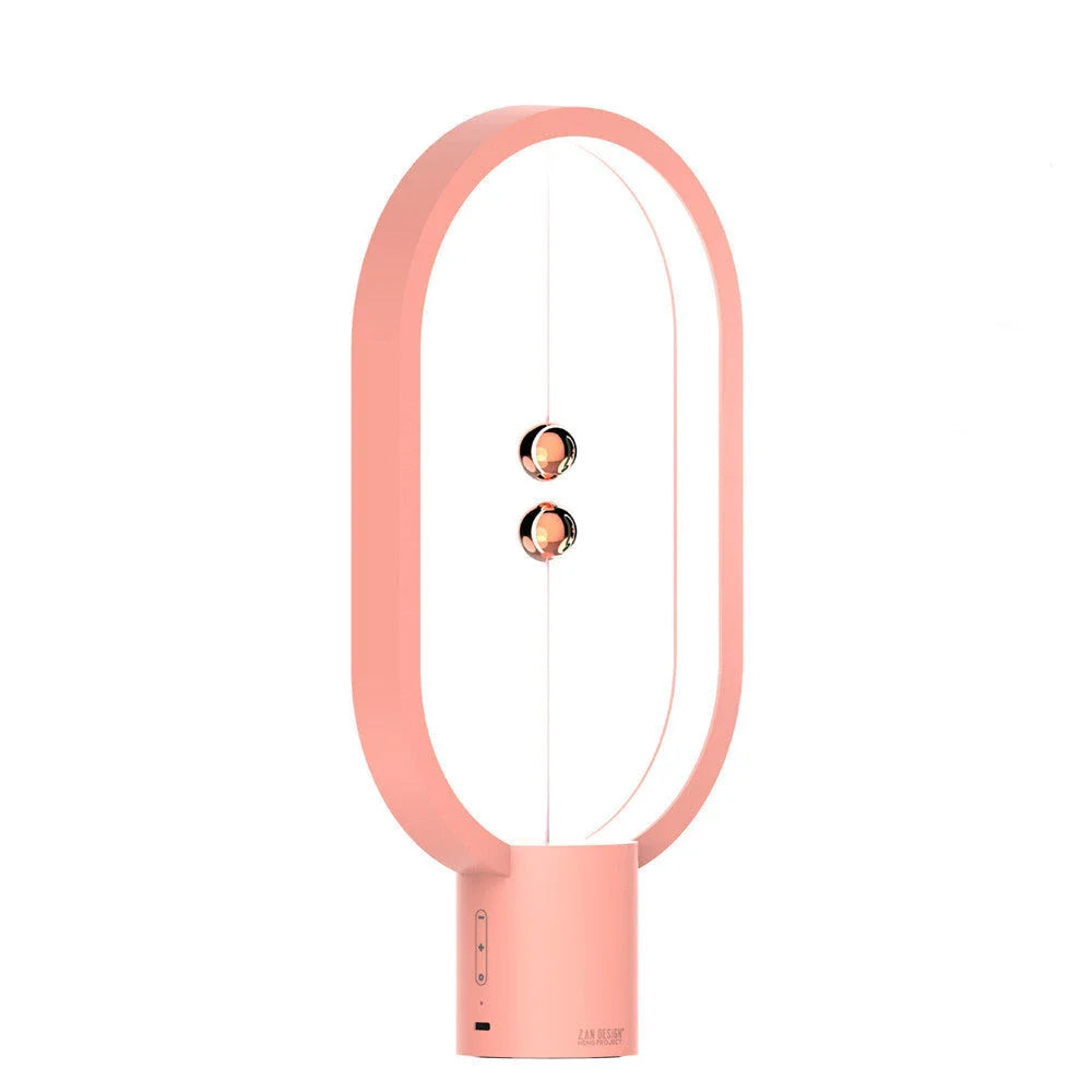 Premium magnetic bedside lamp with dual-colour LED lighting, touch-sensitive dimming controls, and sleek, compact design for bedroom