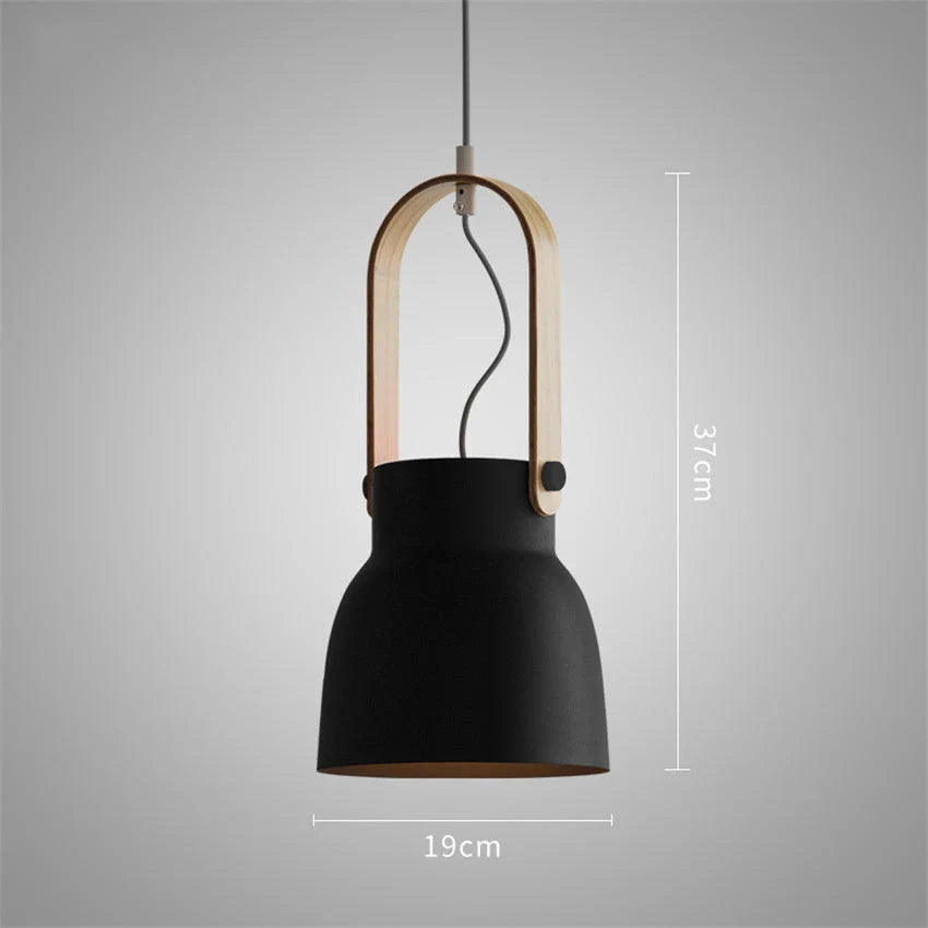 Stylish Nordic-inspired pendant lights with a sleek, industrial-loft design, perfect for modern home decor