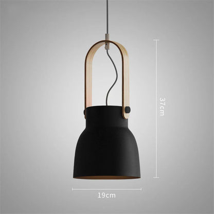 Stylish Nordic-inspired pendant lights with a sleek, industrial-loft design, perfect for modern home decor