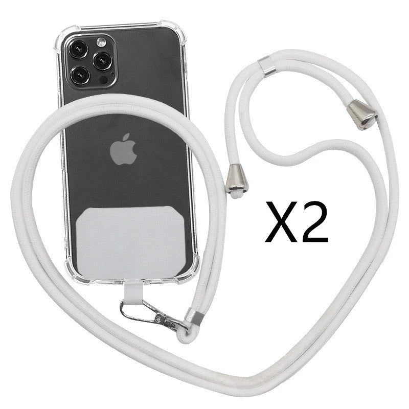 Secure and stylish phone lanyard with versatile wearing options, reinforced metal hardware, and durable, skin-friendly materials