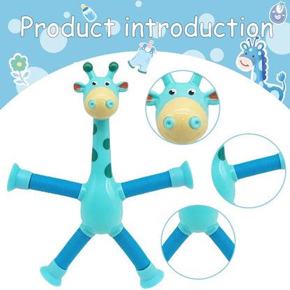 Giraffe Tubes Sensory Toys stretchable fidget toy in multiple colours