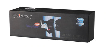 Breathable joint support knee pads in black with non-slip design