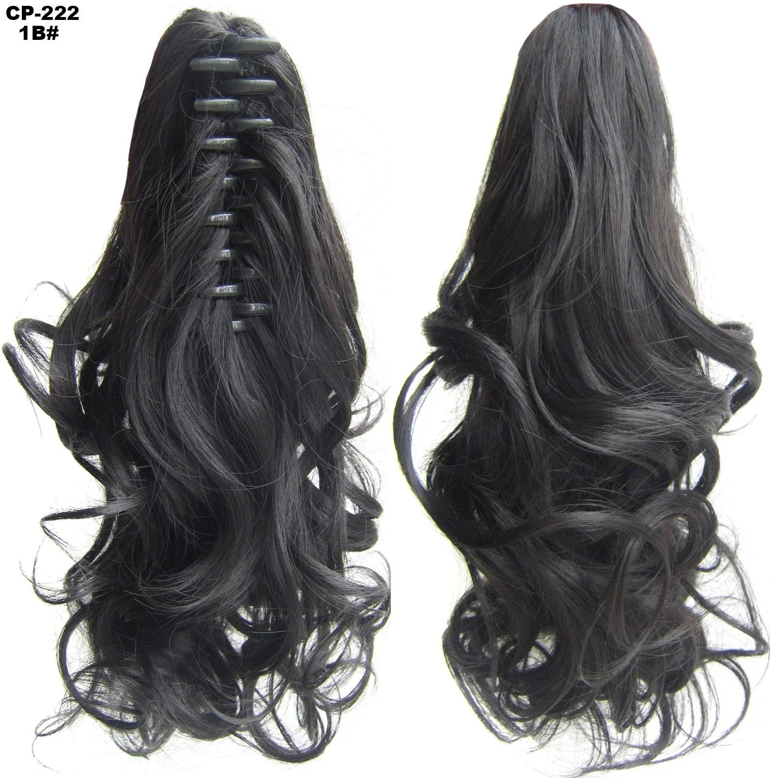 Stylish and realistic-looking hair extension ponytail wrap for versatile hairstyle upgrade