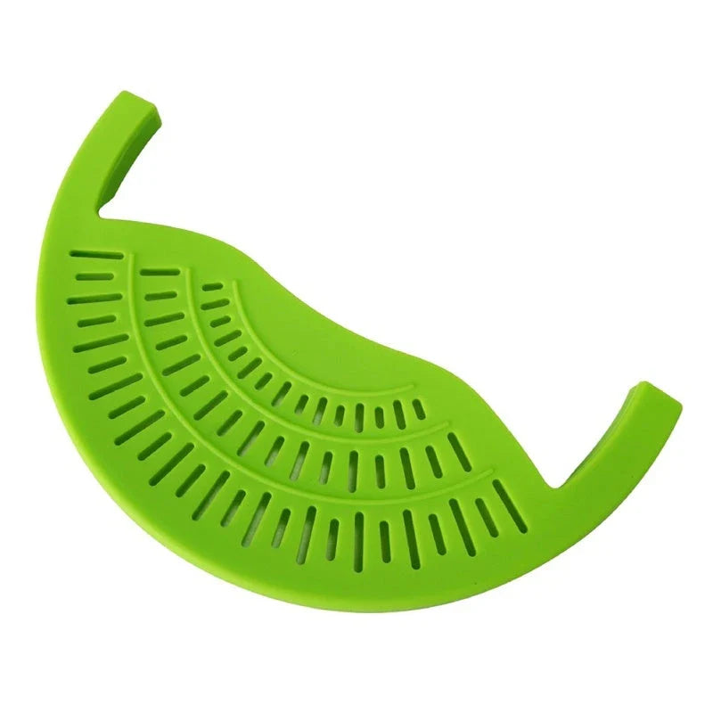 Premium Silicone Food Oil Drainer for Pots, Pans and Bowls - Effortless Drainage and Cleanup