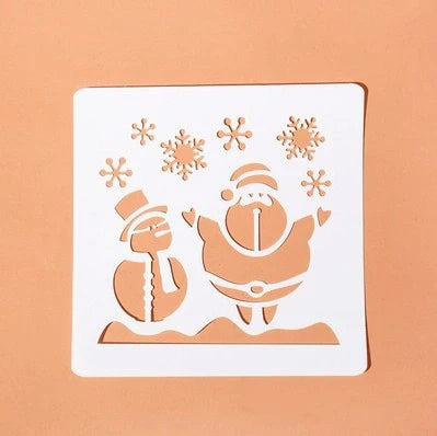 DIY Christmas Hand Tent Album Grow Up Template for creative crafting