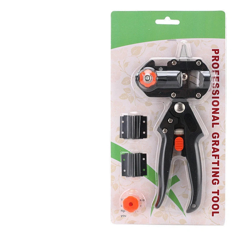 Tool steel grafting pruning shears for precise branch shaping