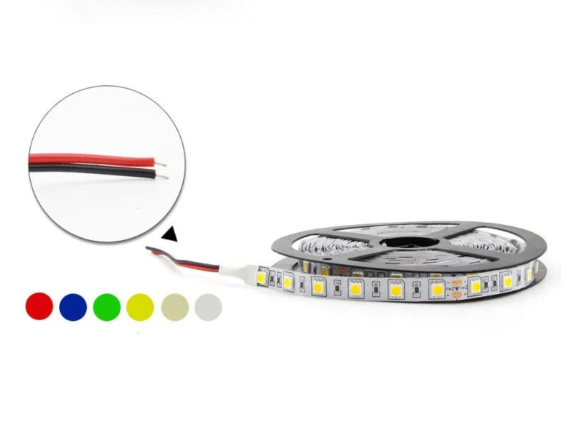 Stunning 60-Bead LED Light Strips with Waterproof Epoxy Coating for Versatile Illumination