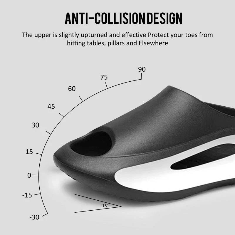 Stylish unisex beach slippers with a unique hollow, ventilated design for maximum breathability and comfort