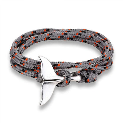 Alloy umbrella style bracelet with adjustable clasp in various colours