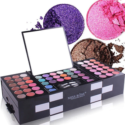 A premium makeup kit featuring a comprehensive 144-color eyeshadow and blush palette for professional-grade results.