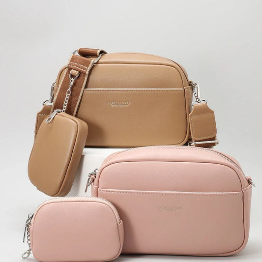 Stylish women's shoulder bag in various colours with versatile design and spacious interior
