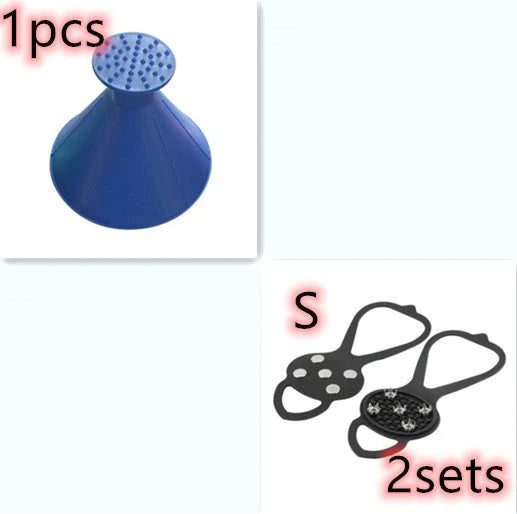 Silicone Climbing Non-Slip Shoe Grip for icy and snowy conditions