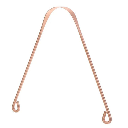 Premium Copper Tongue Scraper for Fresher Breath and Superior Oral Care