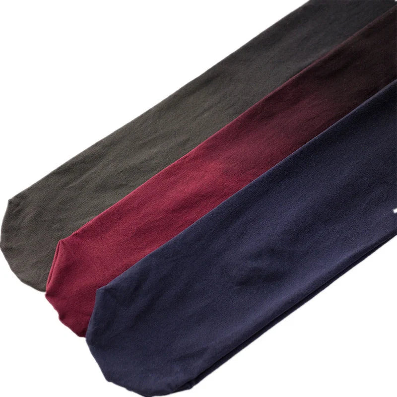 Gradient transition pantyhose made with luxurious velvet-like spandex fabric, offering a captivating ombre effect and comfortable fit for the modern British fashionista.
