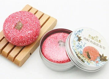 Natural Plant Shampoo Bar with essential oils for healthy hair care