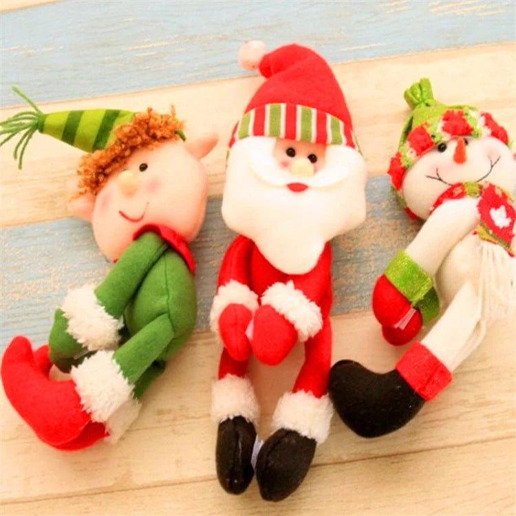 Festive Christmas wine bottle socks in vibrant colours, 14cm x 31cm