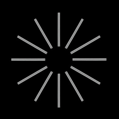 Colorful reflective strips for bicycle spokes, providing enhanced visibility and safety on the road