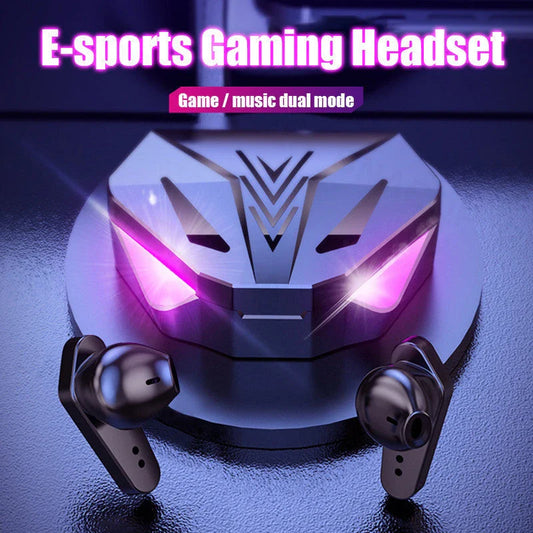 Premium wireless gaming headphones with noise cancellation and Bluetooth connectivity for immersive audio and clear team communication